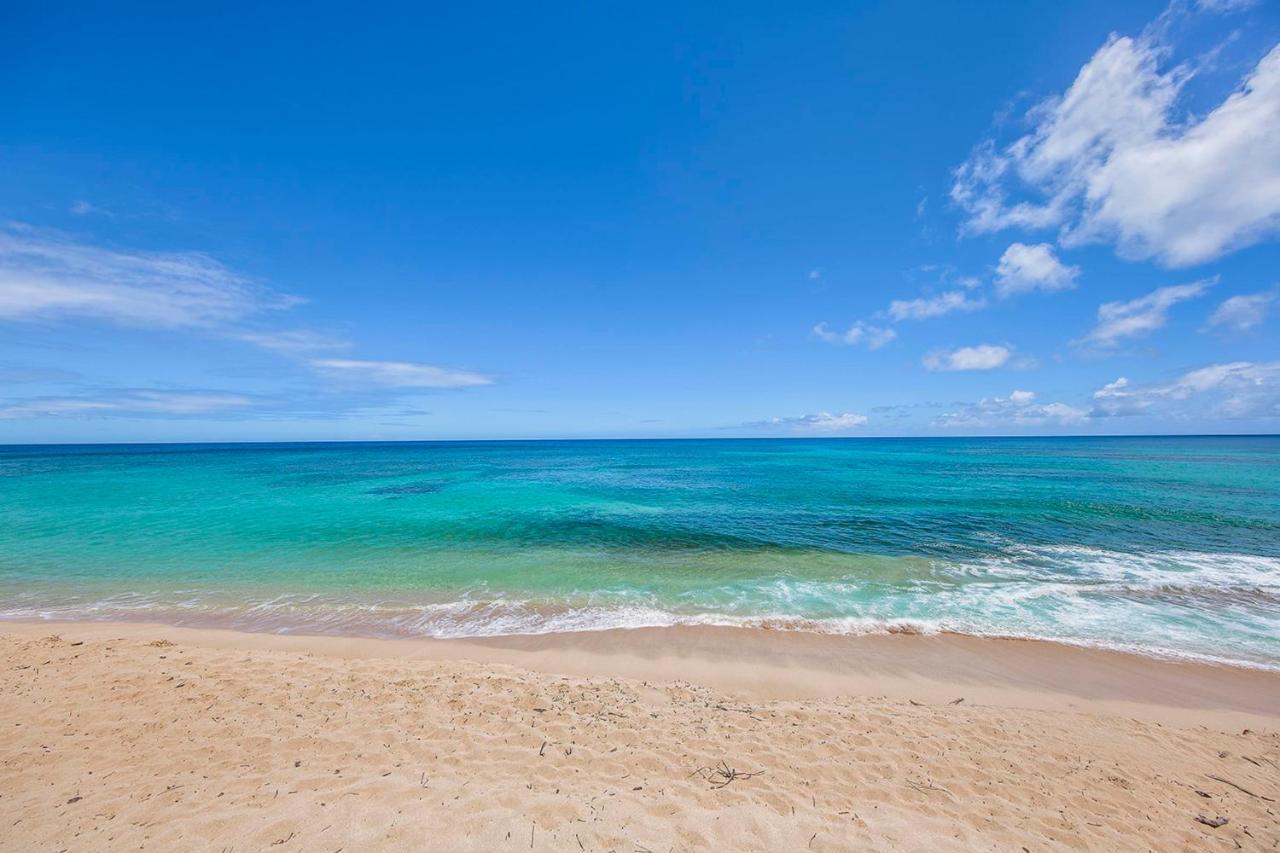 Hawaii Oceanfront Beach House Paradise On The Beach Family Activities Haleiwa Bagian luar foto