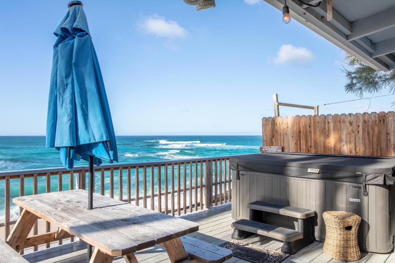 Hawaii Oceanfront Beach House Paradise On The Beach Family Activities Haleiwa Bagian luar foto